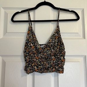 floral mesh top urban outfitters